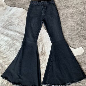 Black Bell Bottoms